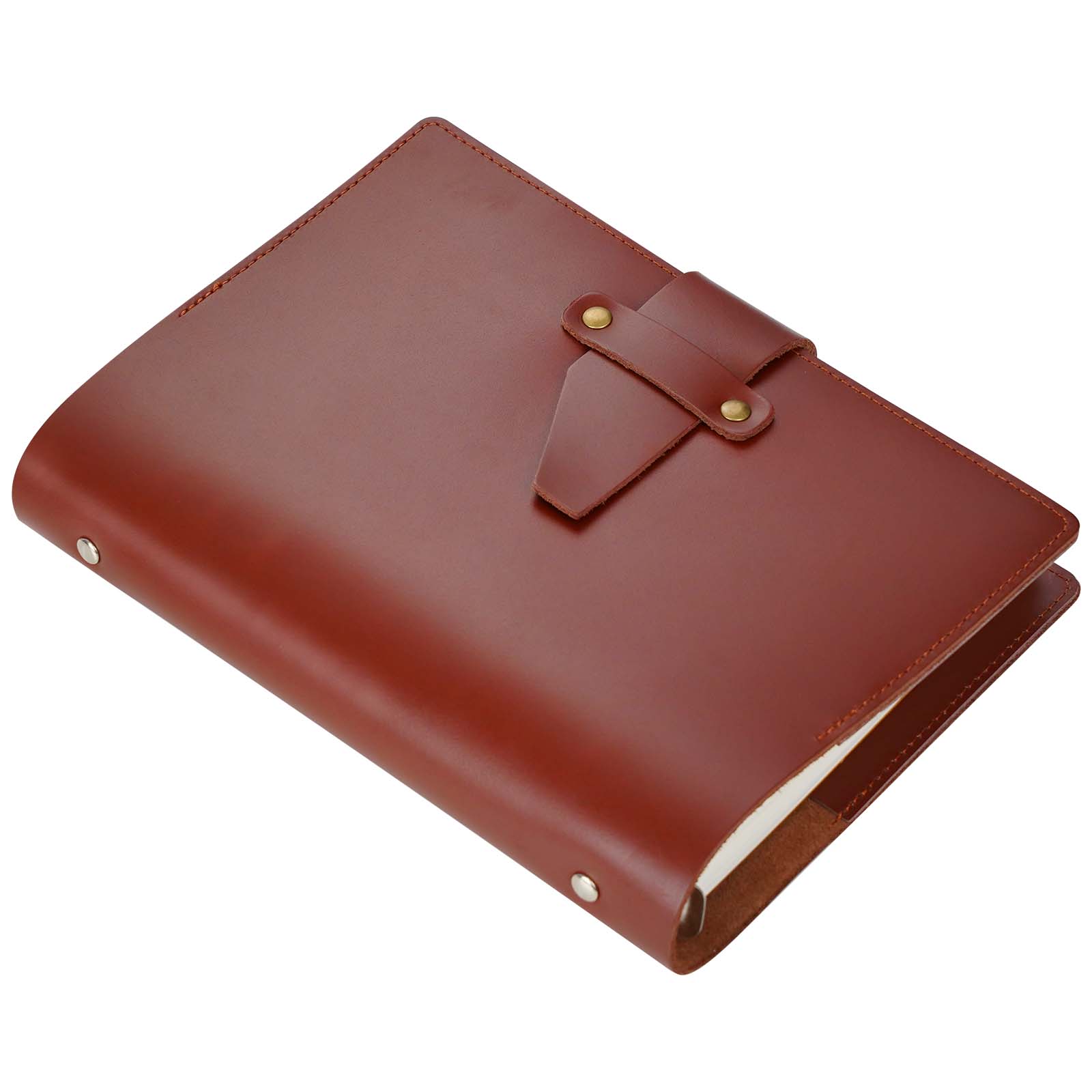 Nekmit Jul 2024 - Dec 2025 Binder Genuine Leather Planner