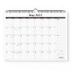 Nekmit 2025 - 2026 Ruled Blocks Wall Calendar 15" x 12"