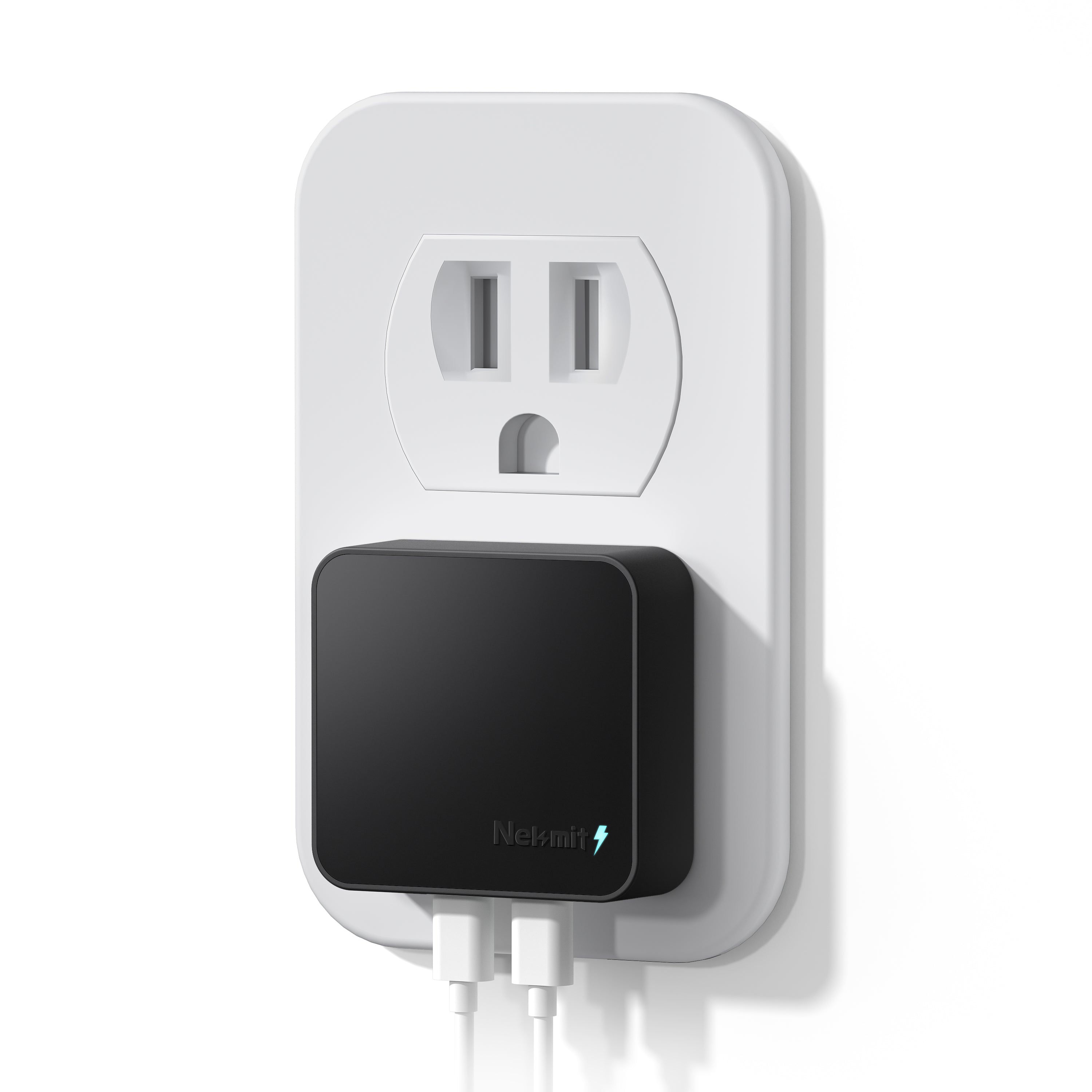 Nekmit 40W Dual Port USB-C Wall Charger With PD Fast Charging