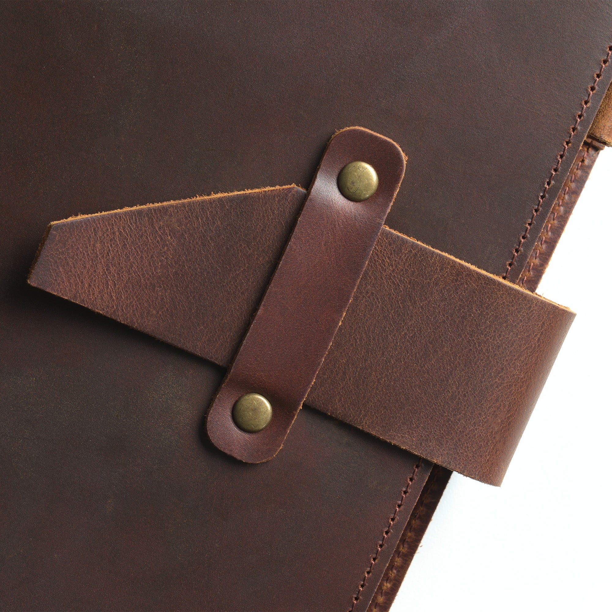 Nekmit A5 6-Ring Binder Genuine Leather Planner Cover