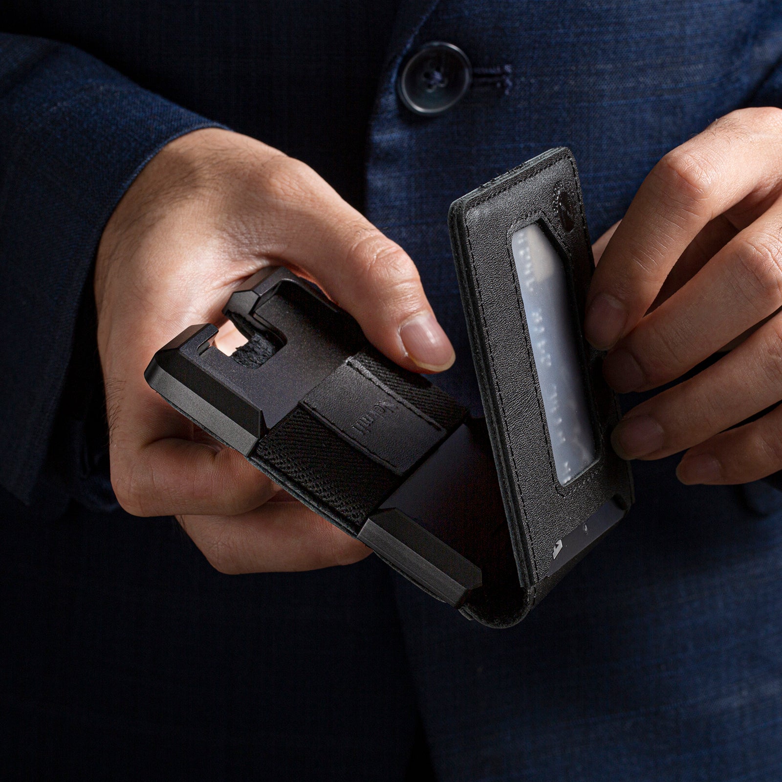Nekmit Bifold Genuine Leather Wallet For Men