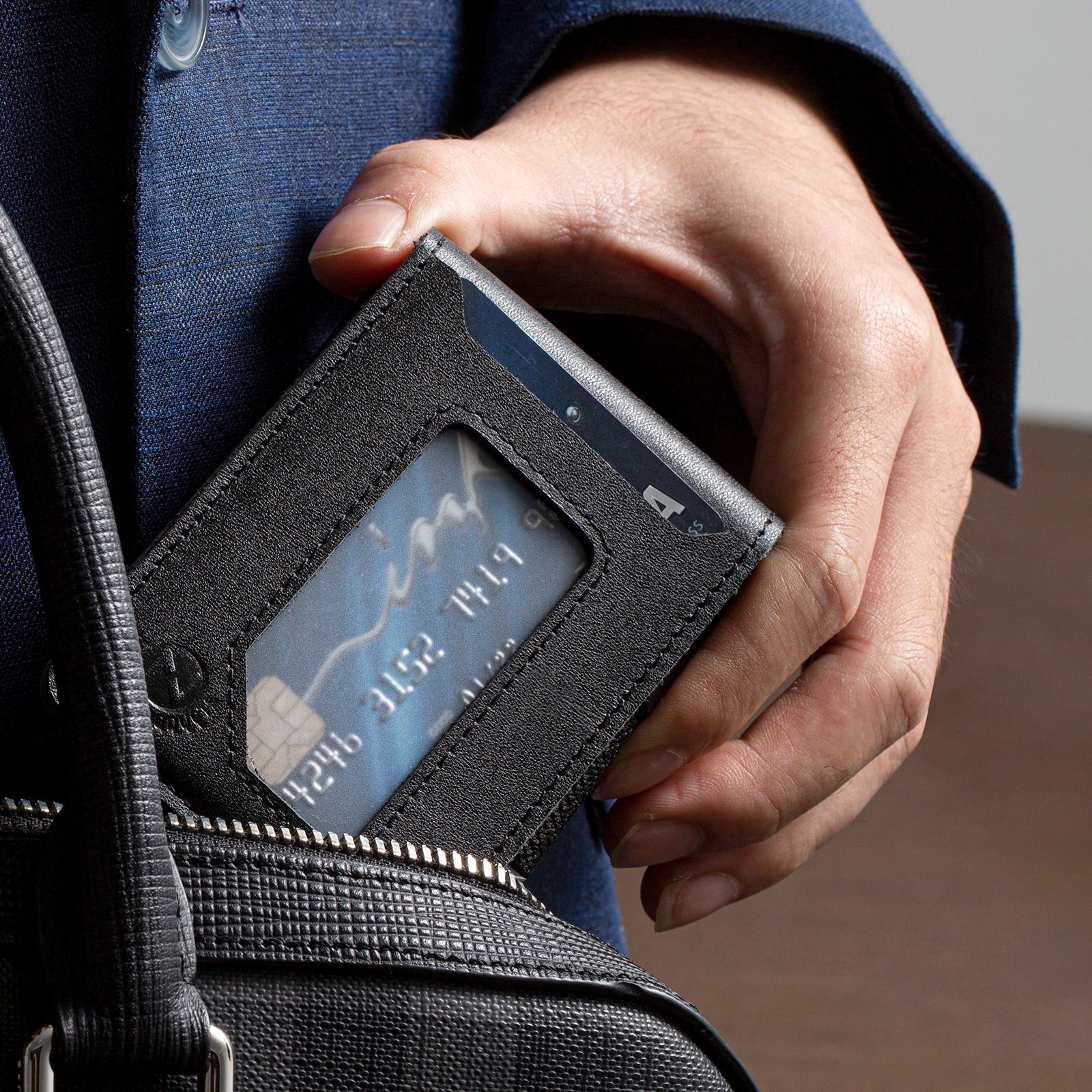 Nekmit Bifold Genuine Leather Wallet For Men