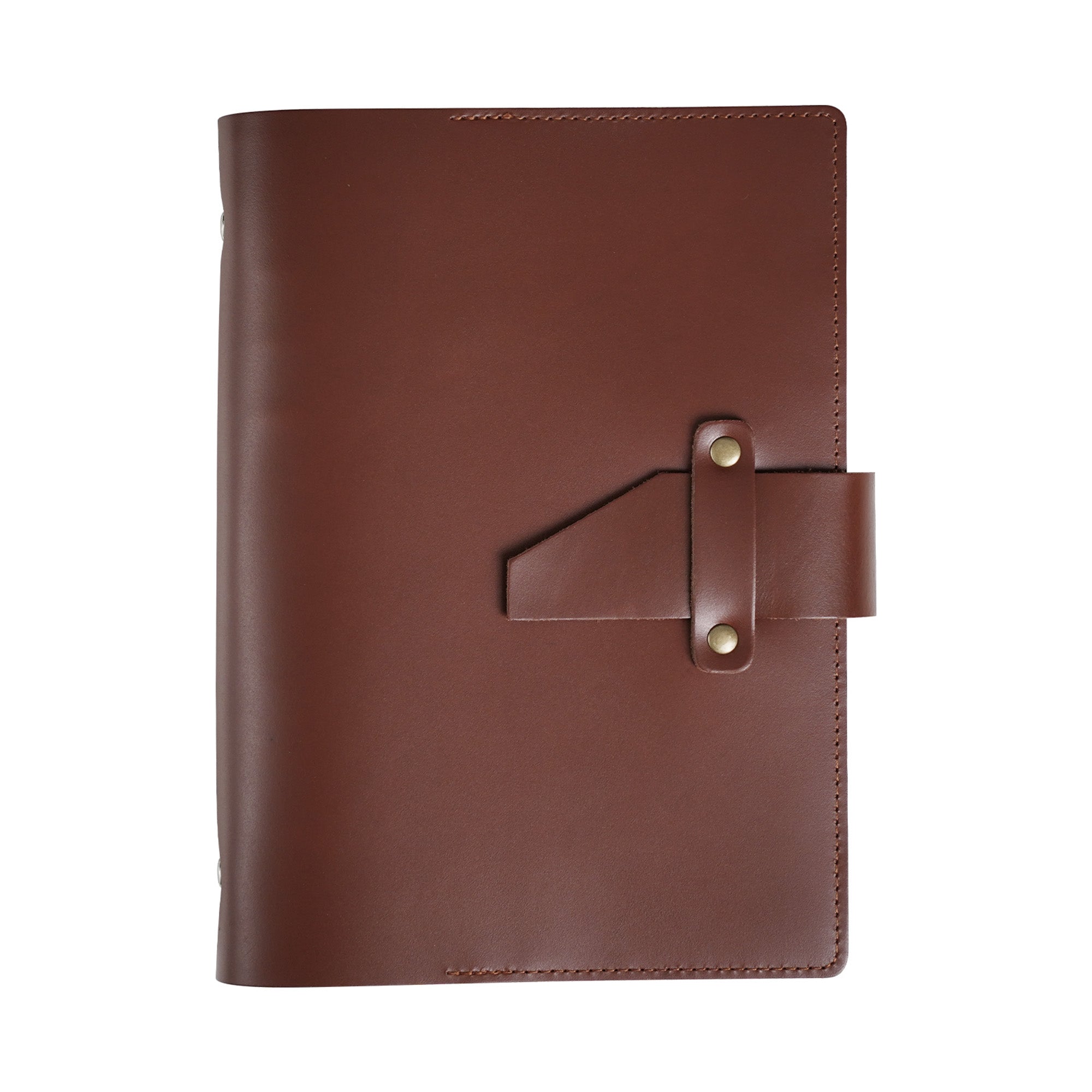 Nekmit Binder Genuine Leather Planner Cover NML-01-2