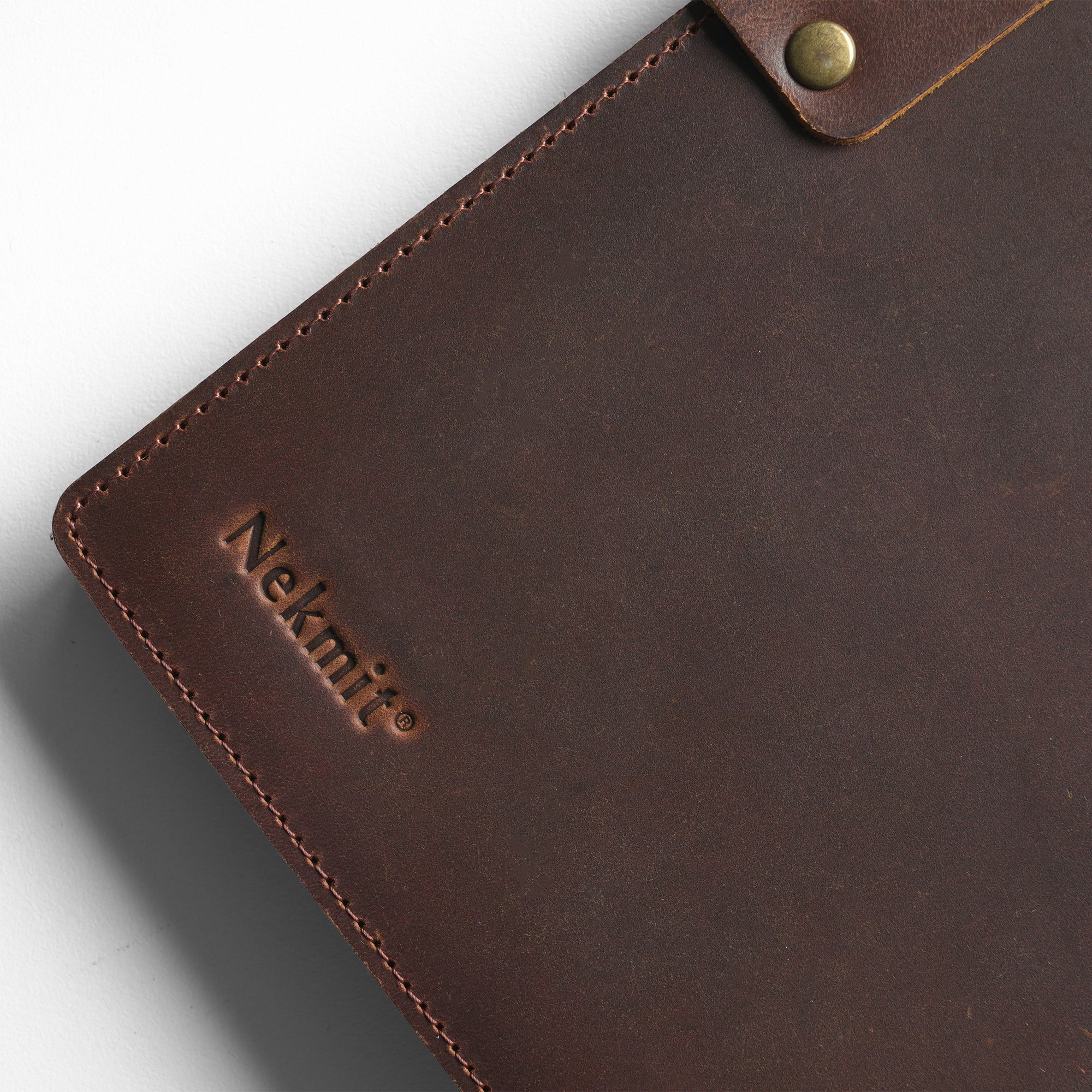 Nekmit Jan 2025 - Dec 2025 Binder Genuine Leather Planner