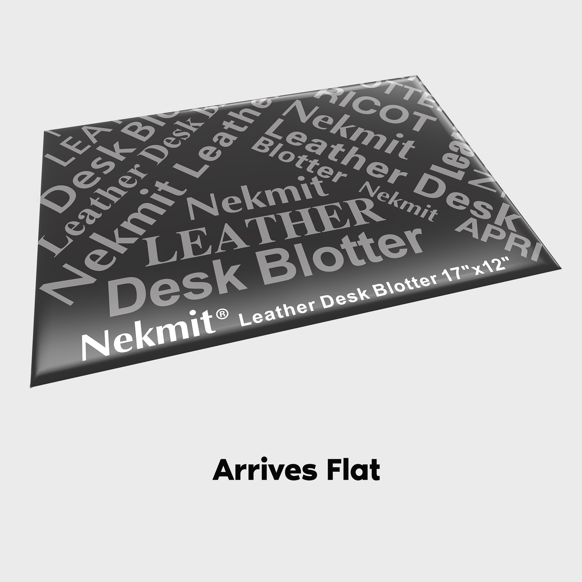 Nekmit Leather Desk Blotter Pad Apricot