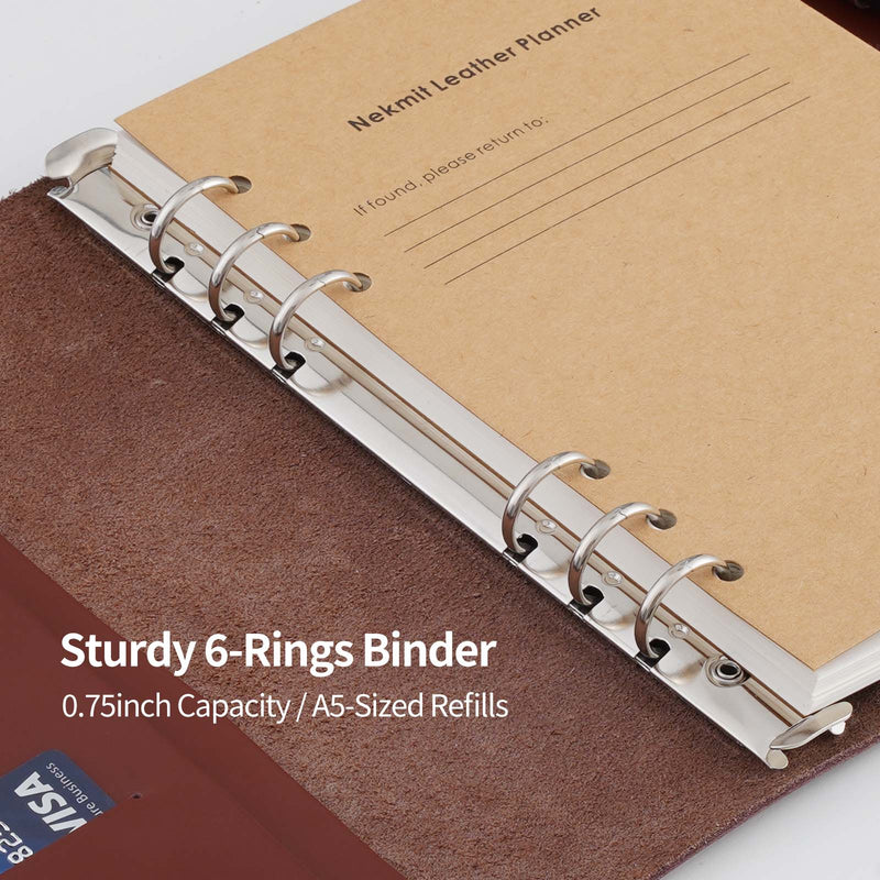 Buy High Quality Line/dotted/grid/blank Ring Binder Notebook A5 Personal A6  A7 A8 Size Insert Refills Paper Online in India - Etsy