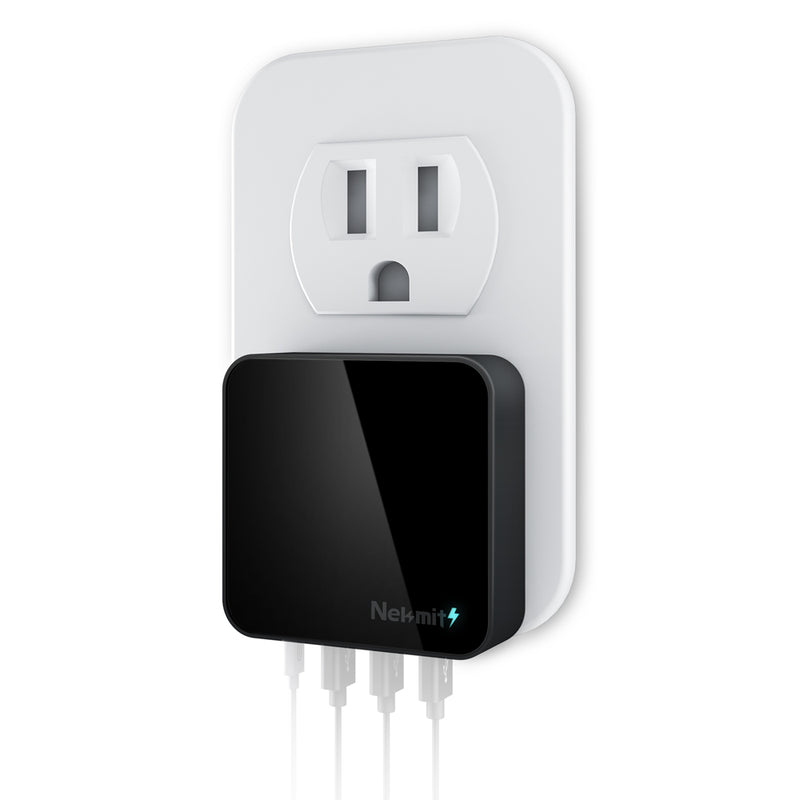 42W 4-Port USB-C Fast Wall Charger