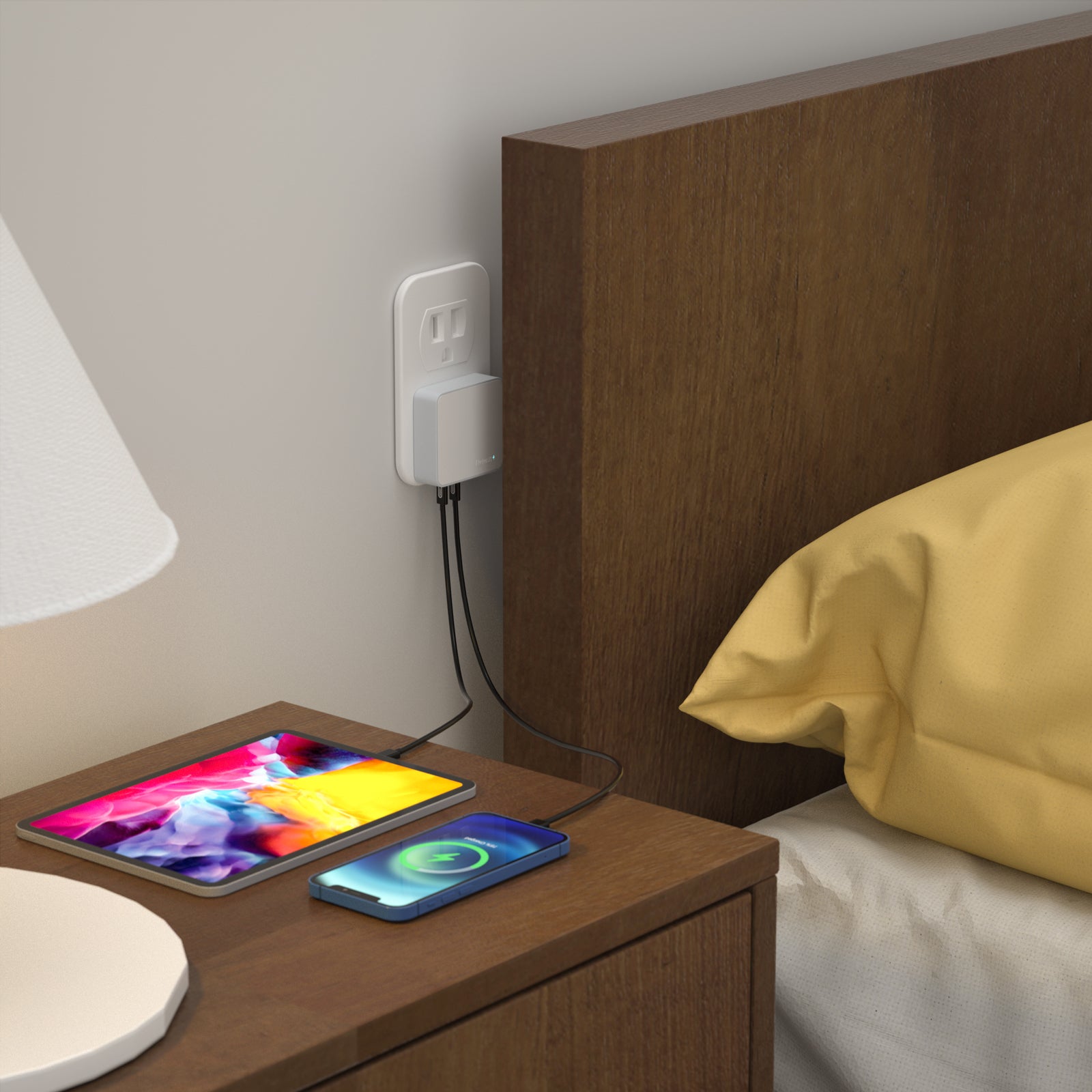Nekmit 52W 4-Port Thin Flat PD Wall Charger