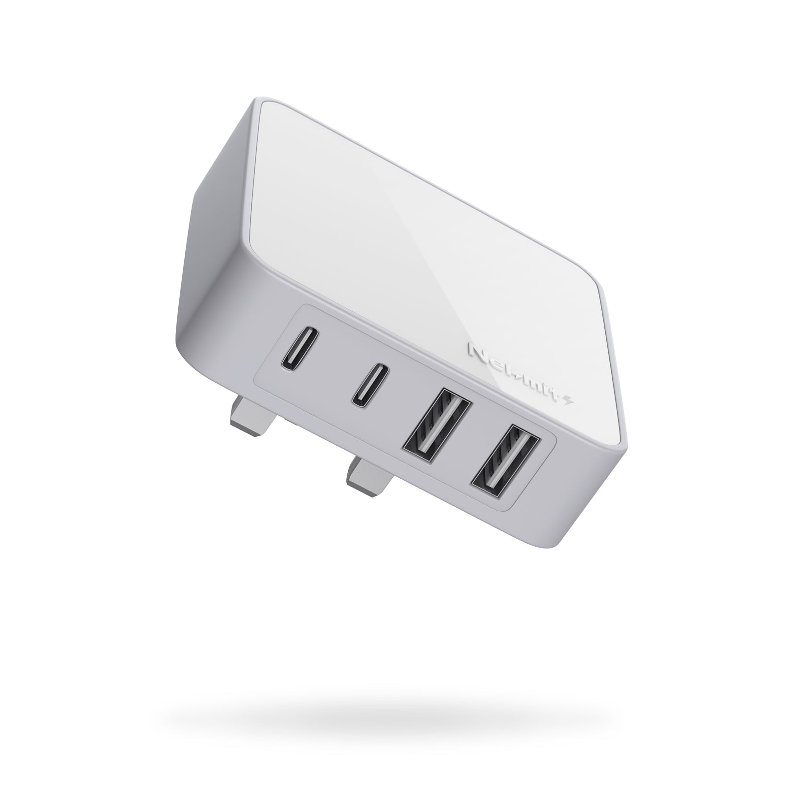 Nekmit 52W 4-Port USB-C PD Wall Charger (UK Plug)