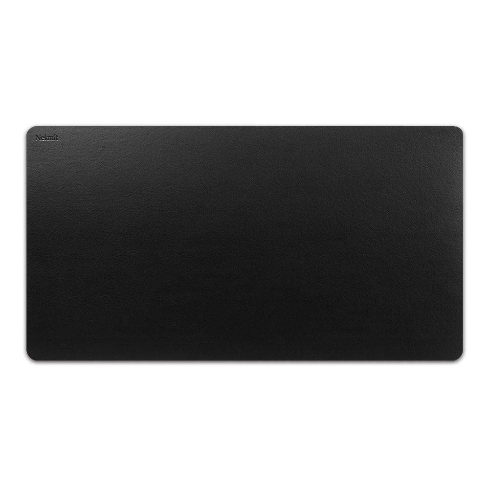 Nekmit Leather Desk Blotter Pad Black