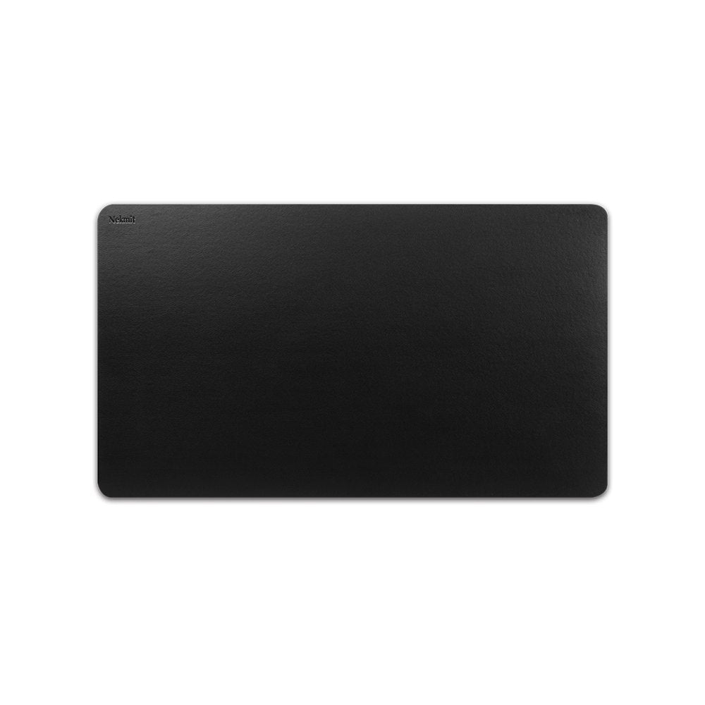 Nekmit Leather Desk Blotter Pad Black